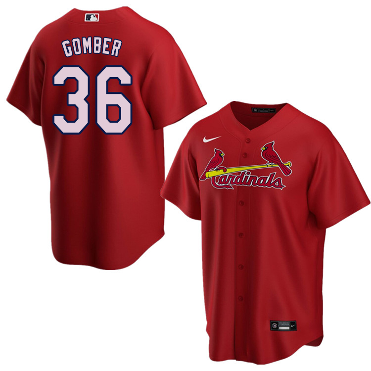 Nike Men #36 Austin Gomber St.Louis Cardinals Baseball Jerseys Sale-Red